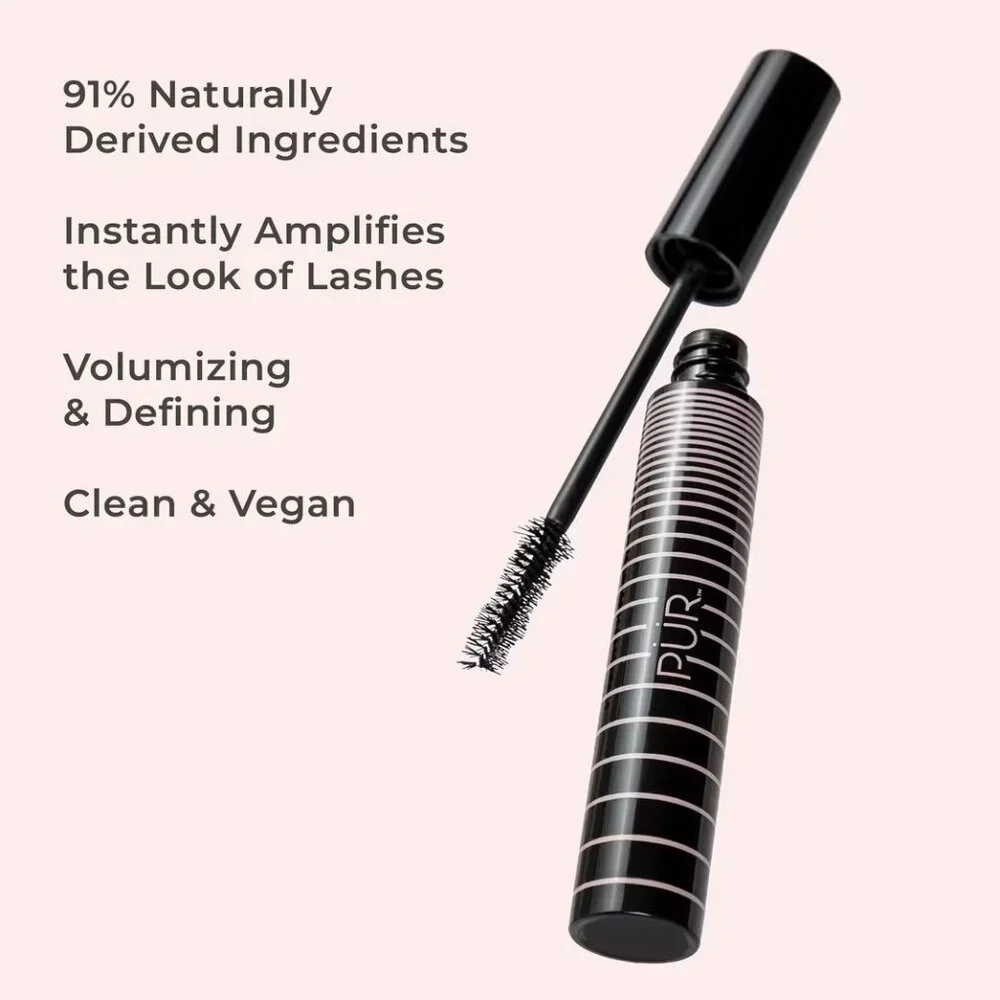 SEALED - PUR Bio Charged Plant-Powered Volumizing Mascara